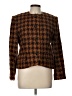 Jones New York Tweed Brown Wool Blazer Size 10 - photo 1