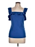 Unbranded Blue Sleeveless Top Size L - photo 1