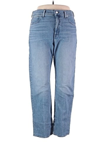 Madewell The '90s Straight Jean in Rondell Wash: Crease Edition (view 1)
