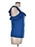 Unbranded Blue Sleeveless Top Size L - photo 4