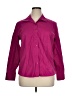 Chico's 100% Cotton Purple Pink Long Sleeve Button-Down Shirt Size XL (3) - photo 1