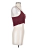 Almost Famous Burgundy Sleeveless Top Size S - photo 4