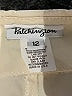 Patchington Solid Ivory Dress Pants Size 12 - photo 7