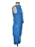 Monrow Solid Blue Casual Dress Size S - photo 4