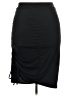 ELOQUII Solid Black Casual Skirt Size 18 Plus - photo 2