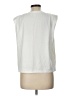 Unbranded White Sleeveless Top Size L - photo 2