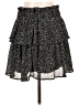 Mustard Seed 100% Polyester Polka Dots Black Casual Skirt Size L - photo 2