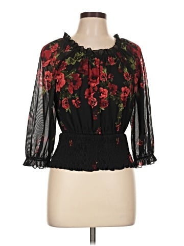 Ember 3/4 Sleeve Blouse (view 1)