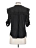 Veronica Beard Black 3/4 Sleeve Silk Top Size 2 - photo 2
