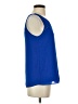 Naked Zebra 100% Polyester Blue Sleeveless Blouse Size S - photo 4