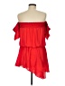Amanda Uprichard 100% Polyester Red Cocktail Dress Size M - photo 2