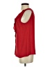 Ann Taylor LOFT 100% Polyester Red Sleeveless Blouse Size S - photo 5