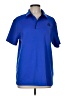 Reebok 100% Polyester Blue Short Sleeve Polo Size M - photo 1