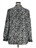 Daisy Fuentes 100% Polyester Gray Long Sleeve Blouse Size XL - photo 2