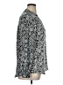 Daisy Fuentes 100% Polyester Gray Long Sleeve Blouse Size XL - photo 4