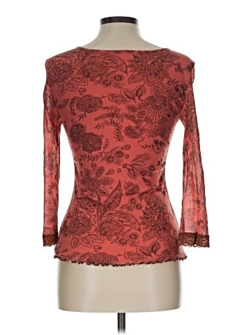 Moth 3/4 Sleeve Top (view 2)