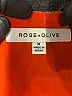 Rose + Olive 100% Polyester Orange Sleeveless Blouse Size M - photo 7
