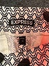 Express Chevron-herringbone Silver Shorts Size 10 - photo 3