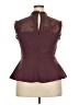 Torrid Purple Burgundy Sleeveless Blouse Size 2X Plus (2) - photo 2