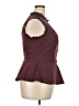 Torrid Purple Burgundy Sleeveless Blouse Size 2X Plus (2) - photo 4
