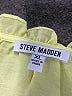 Steve Madden 100% Polyester Yellow Short Sleeve Blouse Size XL - photo 7