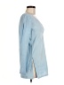 Assorted Brands Solid Blue Long Sleeve Blouse Size 6 - photo 4