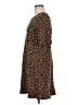 Lands' End Animal Print Brown Casual Dress Size M (petite) - photo 5