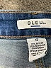 Bleu Solid Blue Jeans Size 12 - photo 7