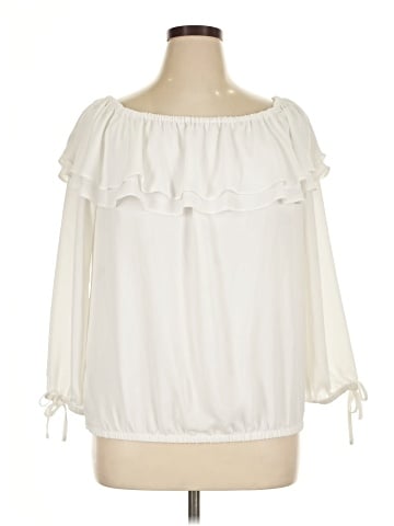 MICHAEL Michael Kors 3/4 Sleeve Blouse (view 1)