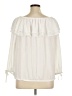 MICHAEL Michael Kors 100% Polyester Ivory 3/4 Sleeve Blouse Size XL - photo 2