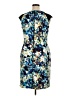 Worthington Print Blue Cocktail Dress Size 16 - photo 2