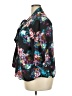 Elementz 100% Polyester Floral Black 3/4 Sleeve Blouse Size 2X - photo 5