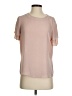 Elle 100% Polyester Pink Short Sleeve Blouse Size S - photo 1