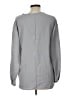 Lands' End 100% Polyester Gray Long Sleeve Blouse Size 12 - photo 2