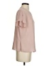 Elle 100% Polyester Pink Short Sleeve Blouse Size S - photo 4