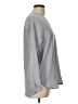 Lands' End 100% Polyester Gray Long Sleeve Blouse Size 12 - photo 4