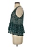 Kirra 100% Polyester Teal Sleeveless Blouse Size S - photo 5