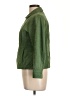 Coldwater Creek 100% Cotton Jacquard Green Jacket Size 10 (petite) - photo 5