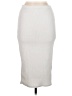 Boohoo Solid Ivory Casual Skirt Size 8 - photo 2