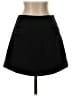 Aqua Solid Black Casual Skirt Size S - photo 1