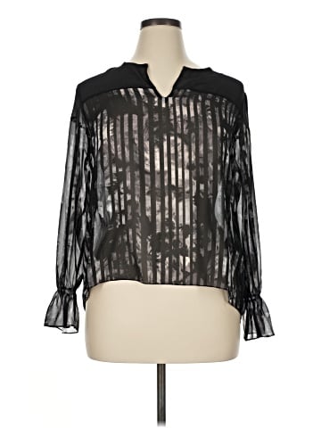 Ellen Tracy Long Sleeve Blouse (view 1)