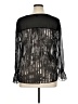 Ellen Tracy 100% Polyester Black Long Sleeve Blouse Size XL (petite) - photo 2