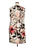 Perceptions Print Brown Casual Dress Size 18 - photo 2