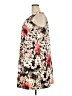 Perceptions Print Brown Casual Dress Size 18 - photo 5