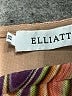 Elliatt Graphic Brown Purple Cocktail Dress Size M - photo 7