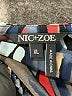 Nic + Zoe 100% Polyester Gray Long Sleeve Blouse Size XL - photo 7