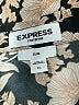 Express Floral Ivory Long Sleeve Blouse Size XL - photo 7