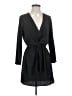 Topshop 100% Polyester Black Casual Dress Size 2 - photo 1