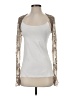 Oh Polly 100% Polyamide Silver Cardigan Size 2 - photo 1