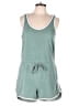 Faherty Solid Teal Romper Size L - photo 1